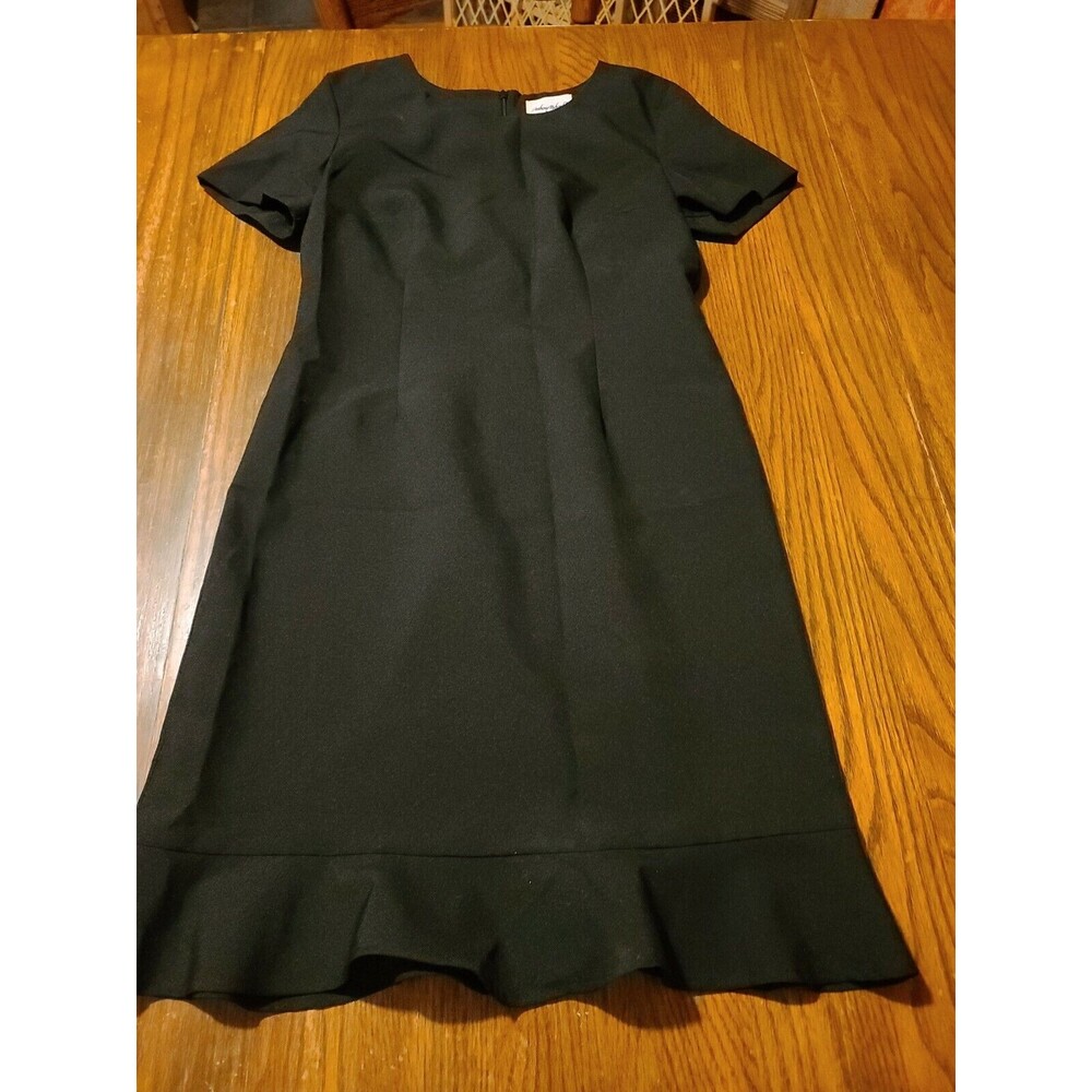 Anthony Richards Women Black Casual Dress 10 Petites